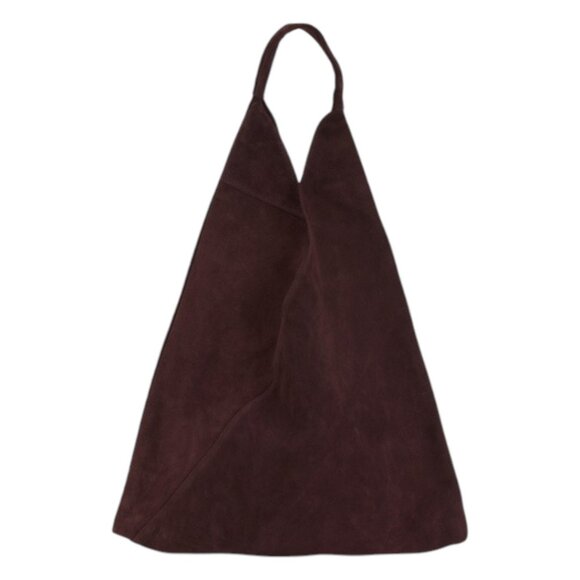 CHEVAL Made In Italy Suede Hobo - Wine - Picture 1 of 4